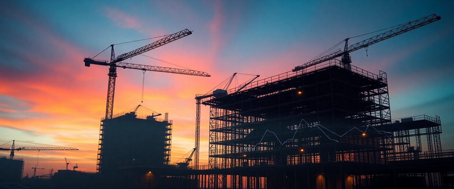 Como a IA está transformando a previsão de fluxo de caixa nas empresas de construção